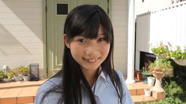 水城るな猫耳が可愛い印象 JC15歳